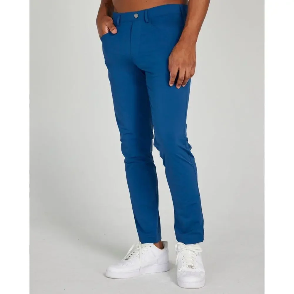 REDVANLY  Sz XL KENT PULL-ON TROUSER INDIGO Regular price $150